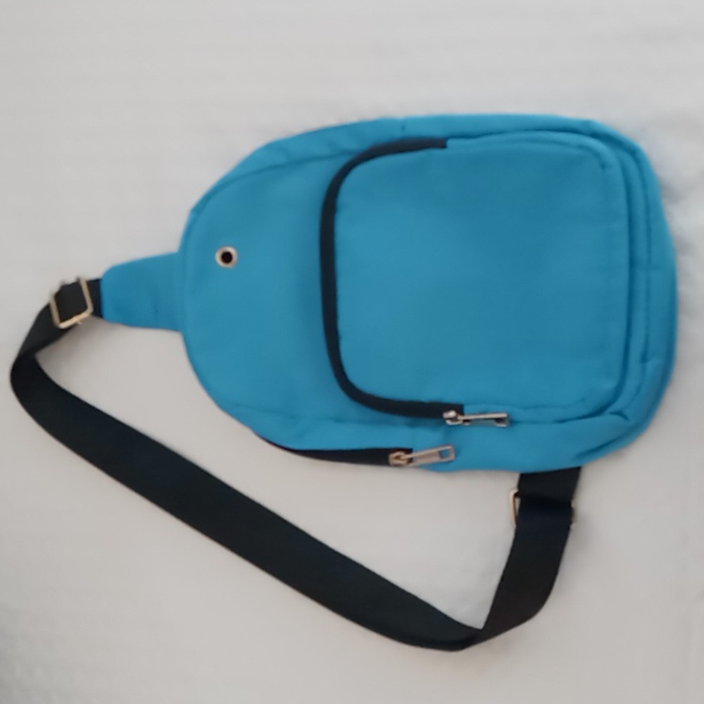 Blue Crossbody Bag